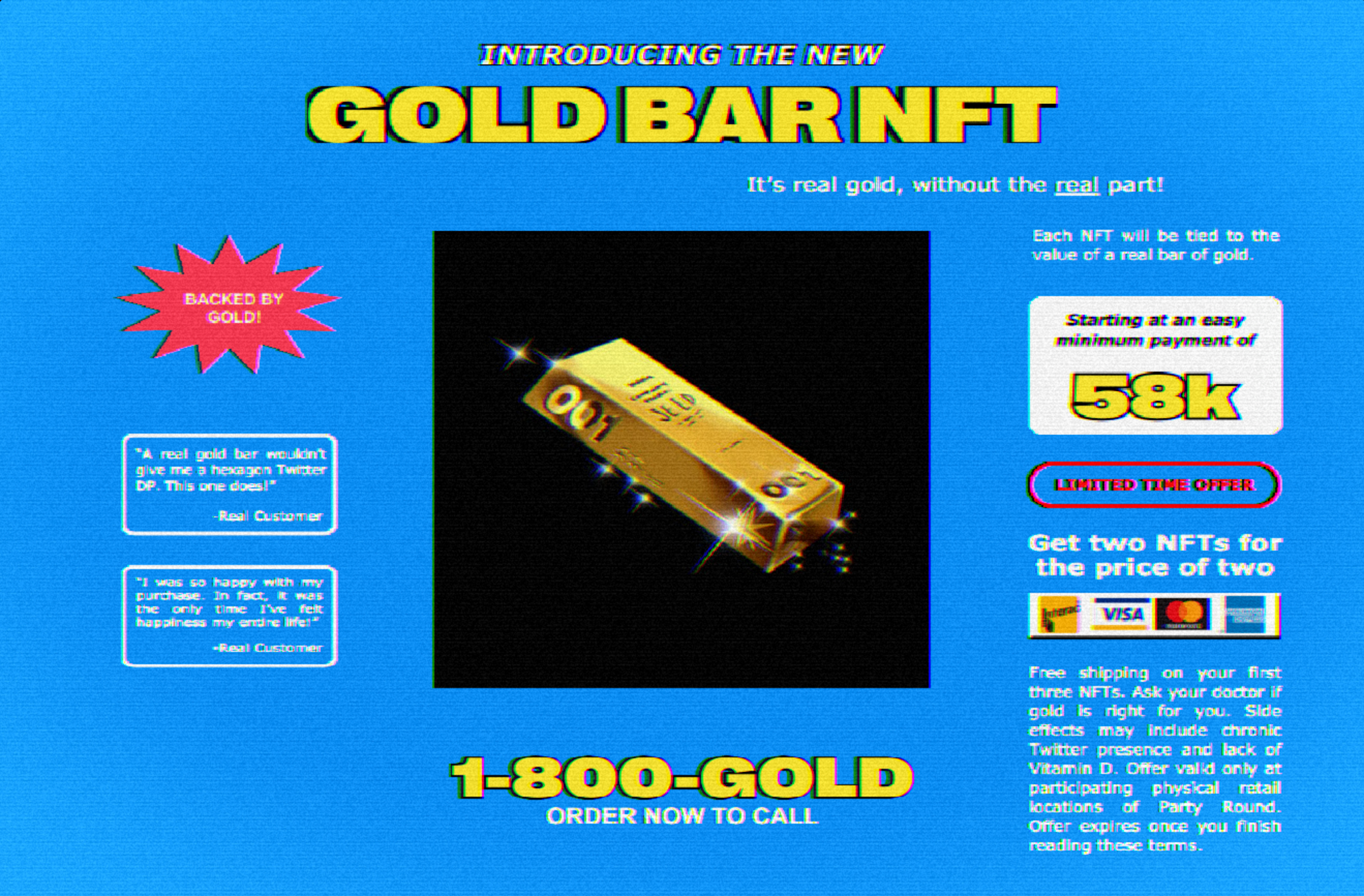 Gold Bar NFT